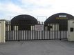 entrance to storage units